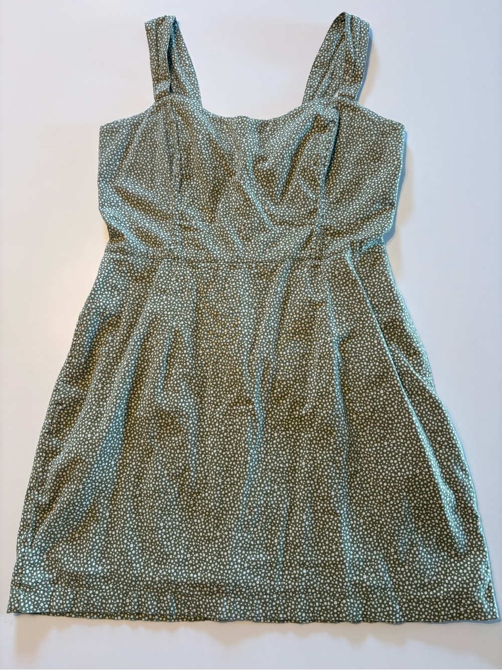 Abercrombie Green Polka Dot Sundress
